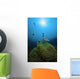 Rays Light Shining Clownfish Wall Decal Design 2