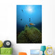 Rays Light Shining Clownfish Wall Decal Design 2