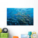Shoal off Yellowfin Goatfish Wall Decal