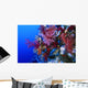 Colorful Soft Coral Reefscape Wall Decal Design 4