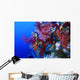 Colorful Soft Coral Reefscape Wall Decal Design 4