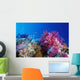 Colorful Soft Coral Reefscape Wall Decal Design 1