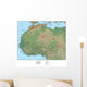 Map West Africa Wall Decal