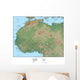 Map West Africa Wall Decal