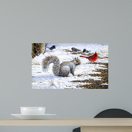 Under Feeder Wall Decal