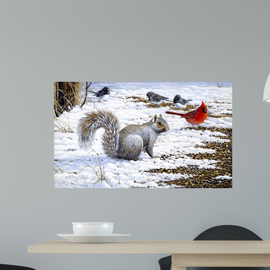 Under Feeder Wall Decal