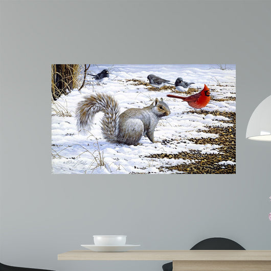 Under Feeder Wall Decal