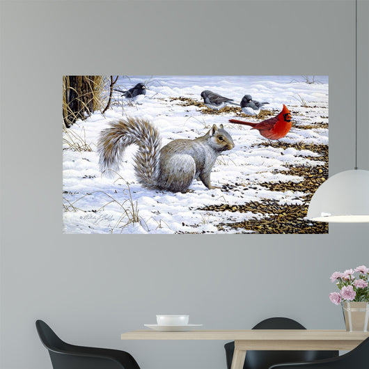 Under Feeder Wall Decal