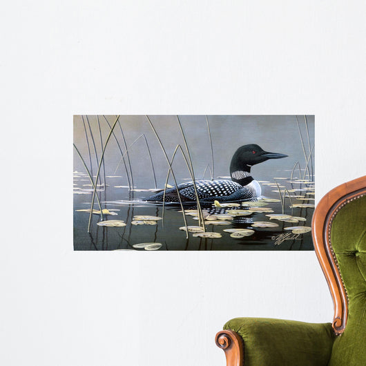 Loon Reeds Wall Decal
