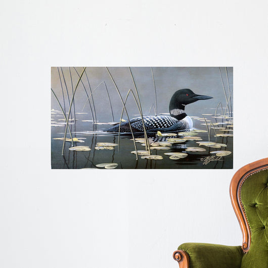 Loon Reeds Wall Decal
