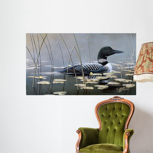 Loon Reeds Wall Decal
