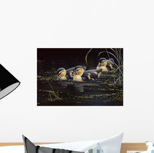 Mallard Ducklings Wall Decal
