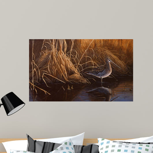 Evening Light Snipe Wall Decal