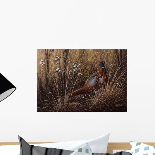 Pheasant Grass 2 Wall Decal