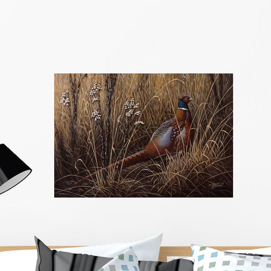 Pheasant Grass 2 Wall Decal