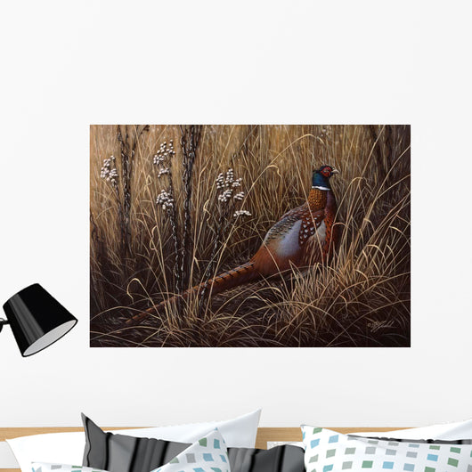 Pheasant Grass 2 Wall Decal