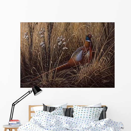 Pheasant Grass 2 Wall Decal