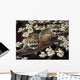 Dogwood Hideout Young Raccoons Wall Decal