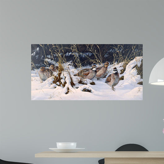 To Cover Bobwhites Wall Decal
