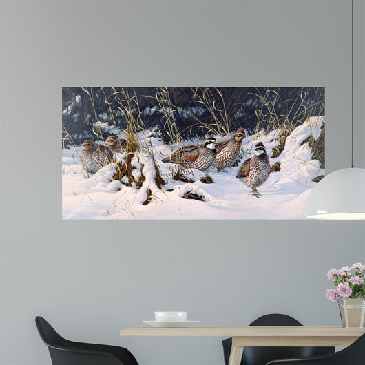 To Cover Bobwhites Wall Decal