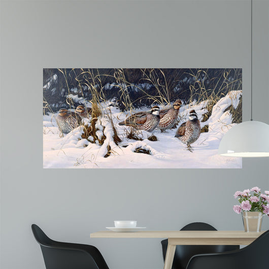 To Cover Bobwhites Wall Decal