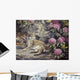Bee Watching Bobcat Wall Decal