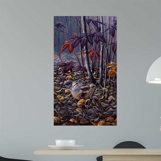 Autumn Colors- Woodcock Wall Decal