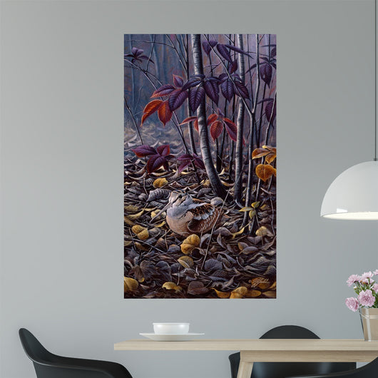 Autumn Colors- Woodcock Wall Decal