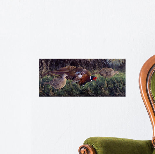 Ringneck Rendezvous Wall Decal