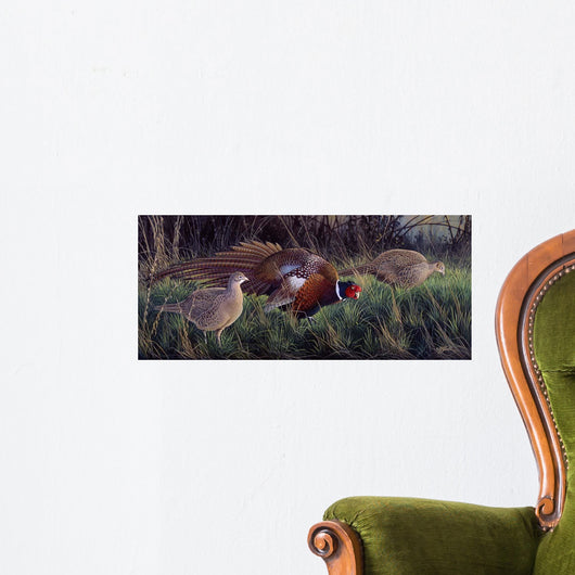 Ringneck Rendezvous Wall Decal