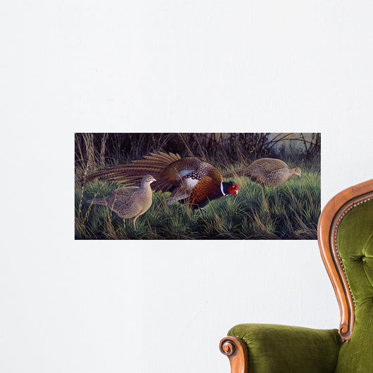 Ringneck Rendezvous Wall Decal