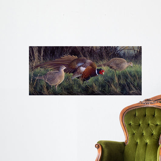 Ringneck Rendezvous Wall Decal