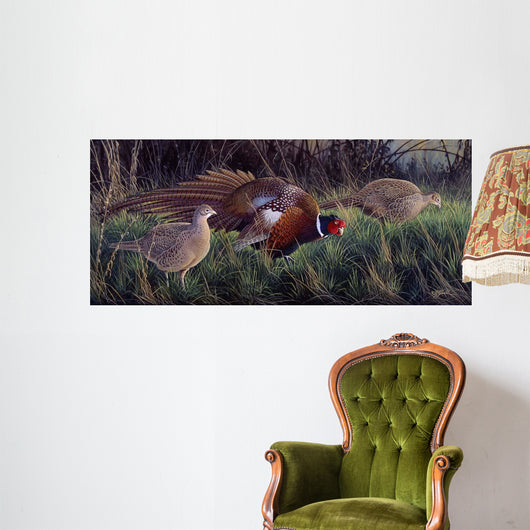 Ringneck Rendezvous Wall Decal