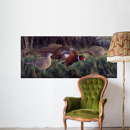 Ringneck Rendezvous Wall Decal