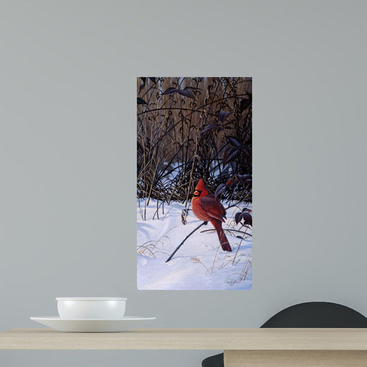 Roadside Cardinal Wall Decal