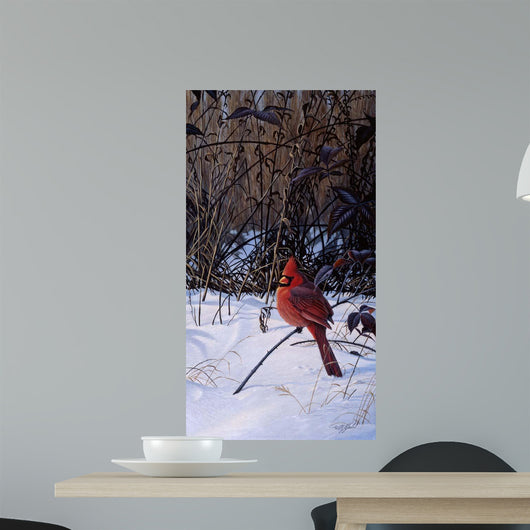 Roadside Cardinal Wall Decal