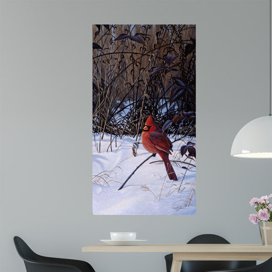Roadside Cardinal Wall Decal