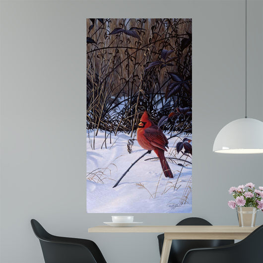 Roadside Cardinal Wall Decal