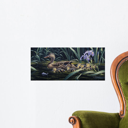 Mother's Day Mallard Wall Decal