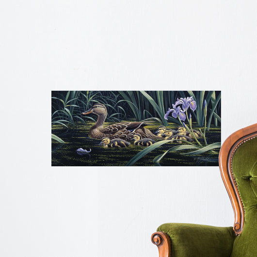 Mother's Day Mallard Wall Decal