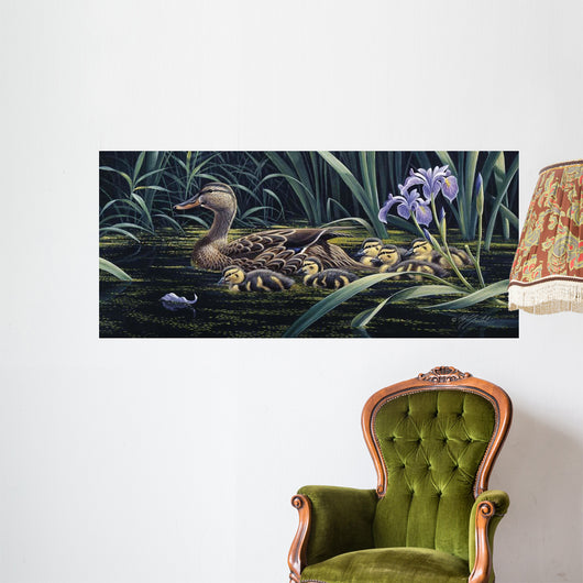 Mother's Day Mallard Wall Decal