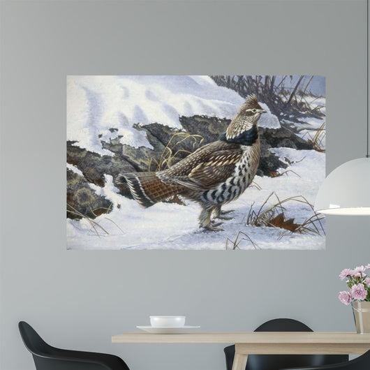 Ruffed Grouse Wall Decal