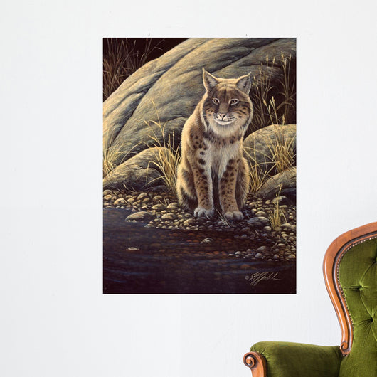 Backlight-bobcat Wall Decal