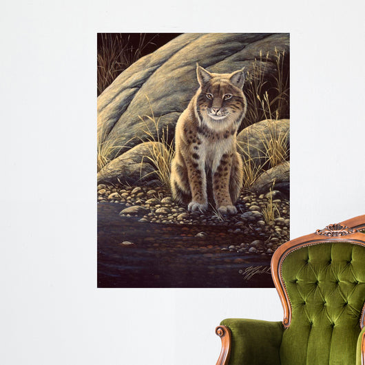 Backlight-bobcat Wall Decal
