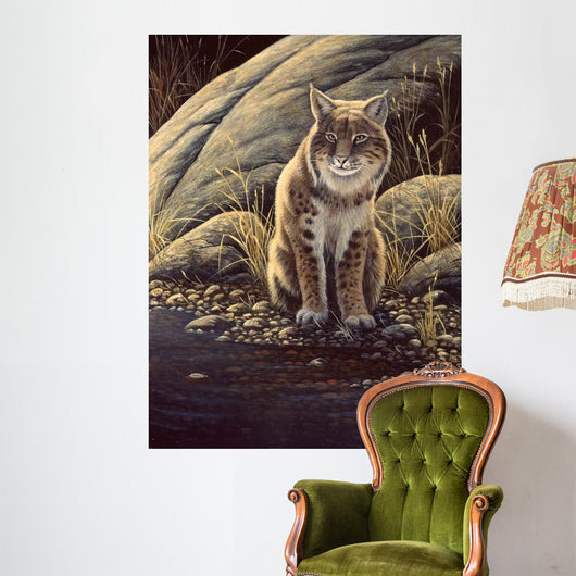 Backlight-bobcat Wall Decal