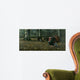 Suitor Wild Turkeys Wall Decal