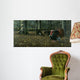 Suitor Wild Turkeys Wall Decal