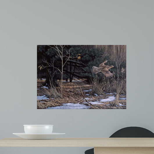 Grouse Wing Wall Decal