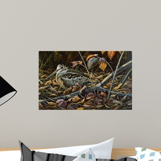 Migration Stop Woodcock Wall Decal