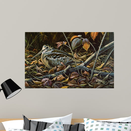 Migration Stop Woodcock Wall Decal